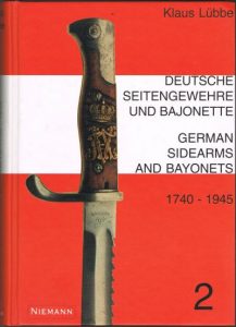 German sidearms and bayonets 1740-1945